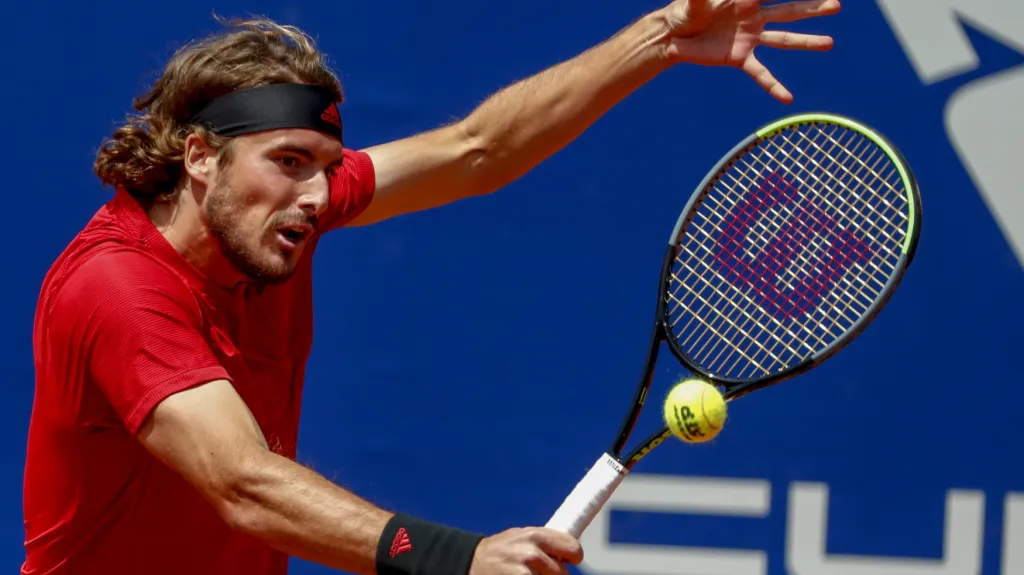 Řecký tenista Stefanos Tsitsipas