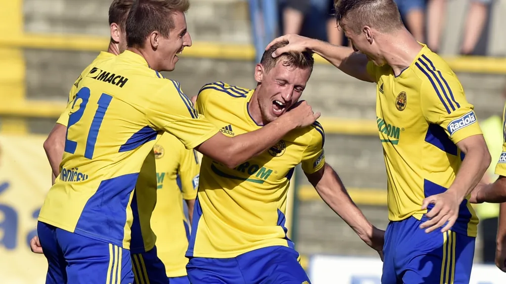 Radost fotbalistů Zlína