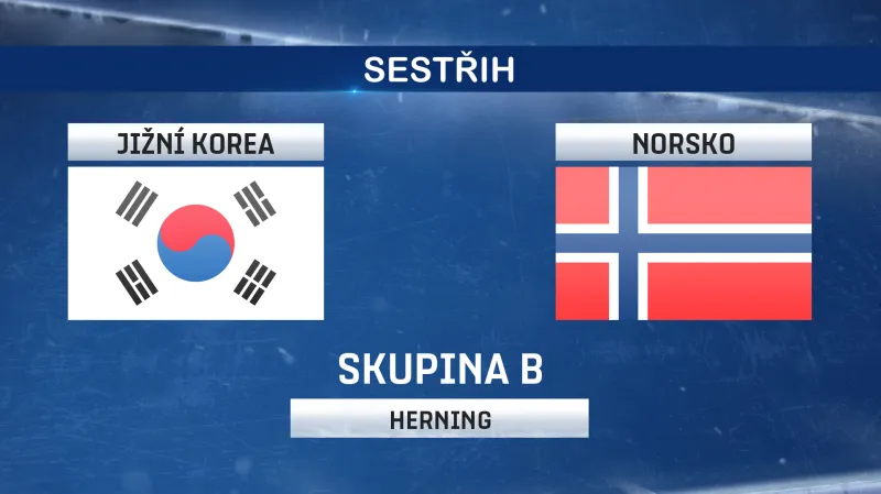 Sestřih utkání Jižní Korea - Norsko