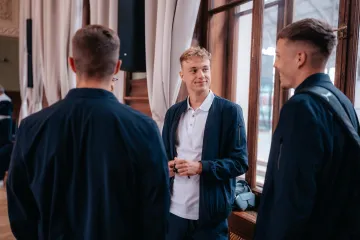 Adam Karabec na srazu reprezentace do 21 let