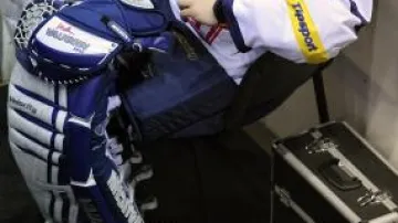 Liberecký brankář Marek Pinc