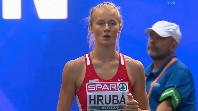 Šesté místo je úplně úžasné, rozplývala se Hrubá