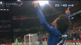 Gól v utkání Chelsea – Barcelona: Willian – 1:0 (62. min.)