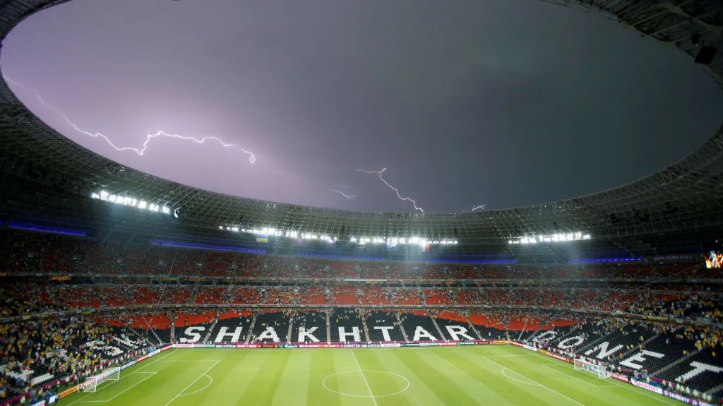 Donbass Arena v Doněcku