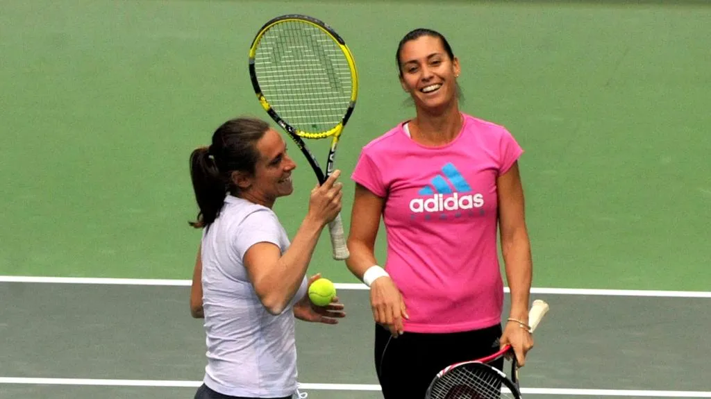 Roberta Vinciová a Flavia Pennettaová