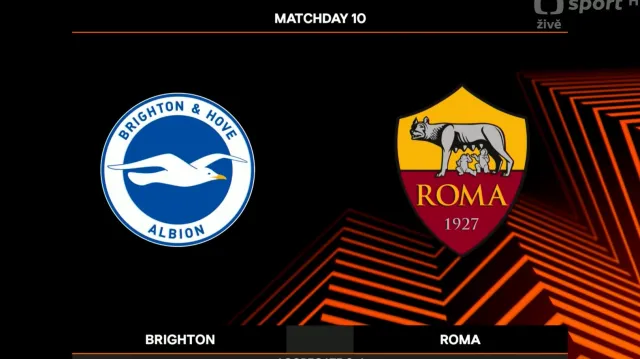 Sestřih utkání Brighton – AS Řím