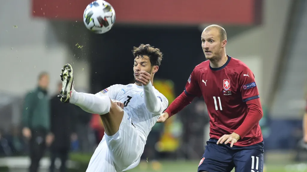 Michael Krmenčík v dresu české reprezentace