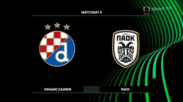 Sestřih utkání Dinamo Záhřeb – PAOK Soluň