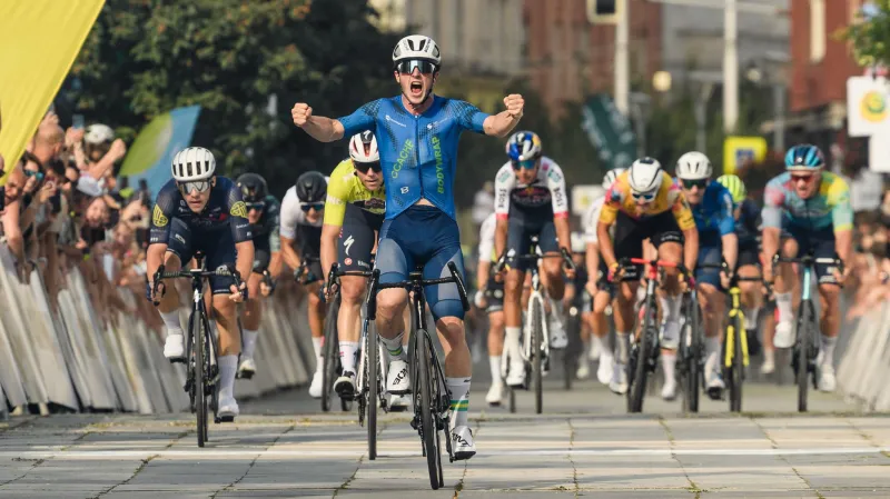 Australan Walsh vyhrál ve spurtu třetí etapu Czech Tour