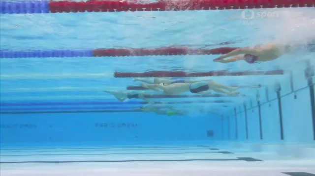 Finále 100 m znak S11 s Davidem Kratochvílem