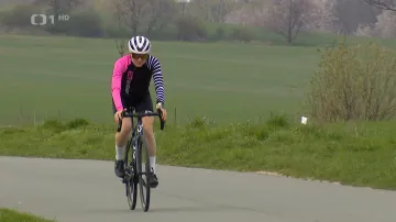 Barbora Bukovská se chystá na první silniční závod