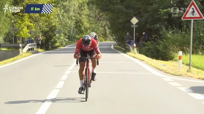 Závěr 1. etapy Czech Tour s ohlasem vítěze