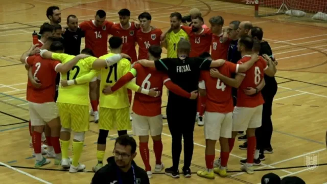 Sestřih futsalu Rakousko – Česko