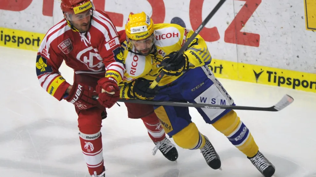 Utkání Zlín - Třinec