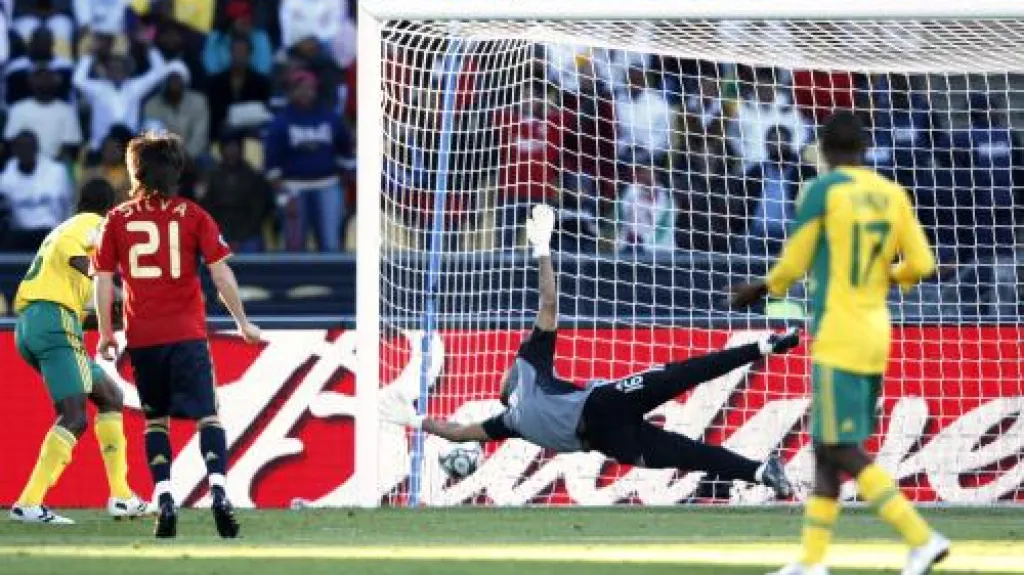 Utkání Španělsko - JAR