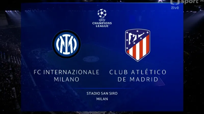 Sestřih utkání Inter Milán – Atlético Madrid