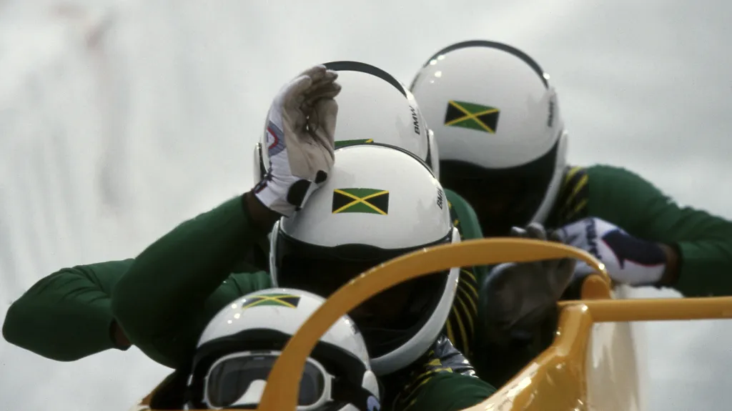 Jamajský čtyřbob v Naganu 1998