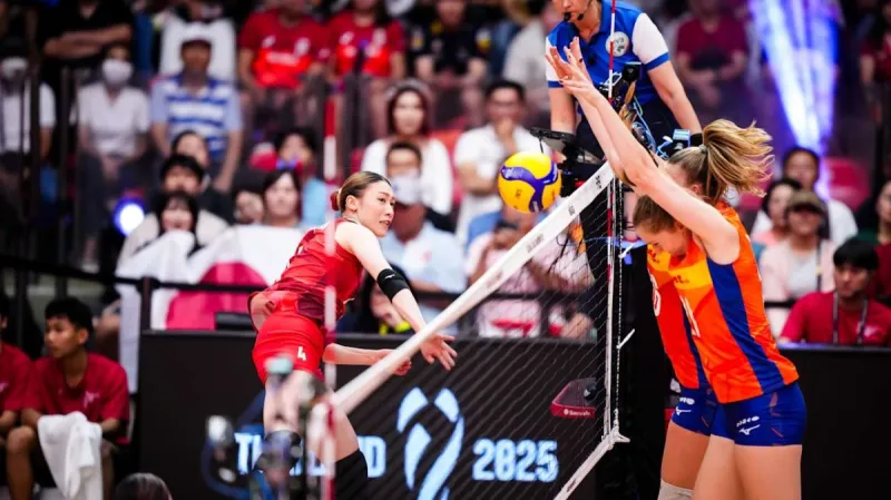 Japonky v pětisetové bitvě udolaly Nizozemsko