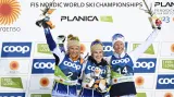 Švédky po sprintu ovládly na MS také skiatlon