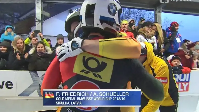 Dvořák s Noskem zazářili čtvrtým místem, SP v Siguldě ovládl Friedrich