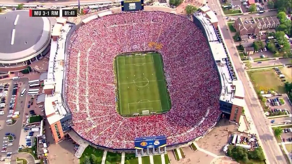 Přípravné utkání Manchester United - Real Madrid