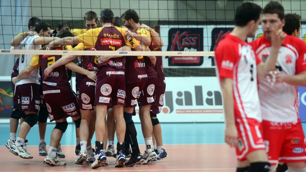 Liberečtí volejbalisté slaví vítězství v Českém poháru