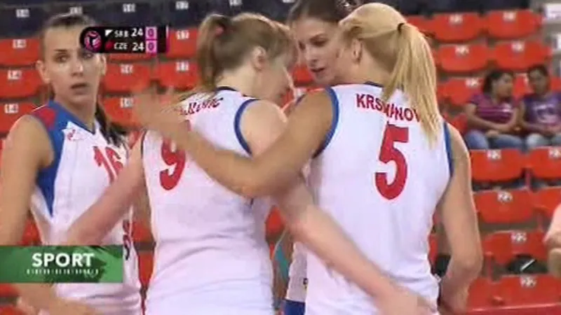 České volejbalistky potrápily favorizované Srbky, prohrály však 0:3