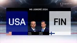 Sestřih semifinále USA 20 – Finsko 20