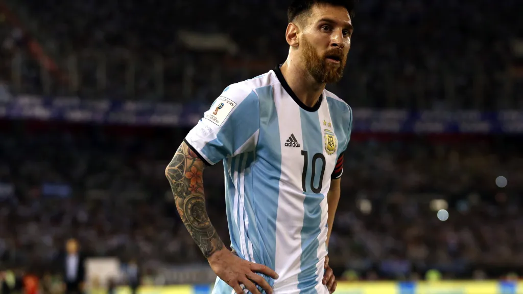Lionel Messi v dresu Argentiny