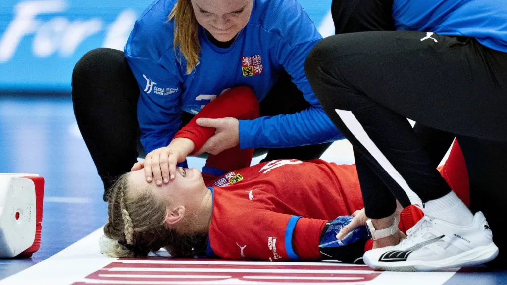 Kamila Kordovská se zranila v utkání s Kongem
