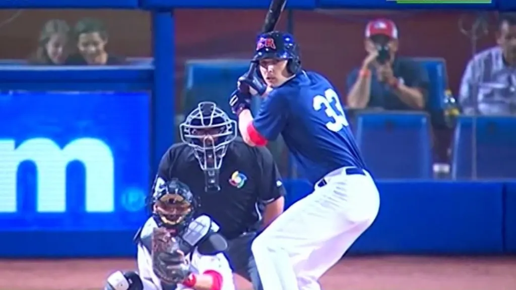 Český baseballista Matěj Hejma