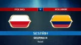 Sestřih utkání Polsko - Kolumbie