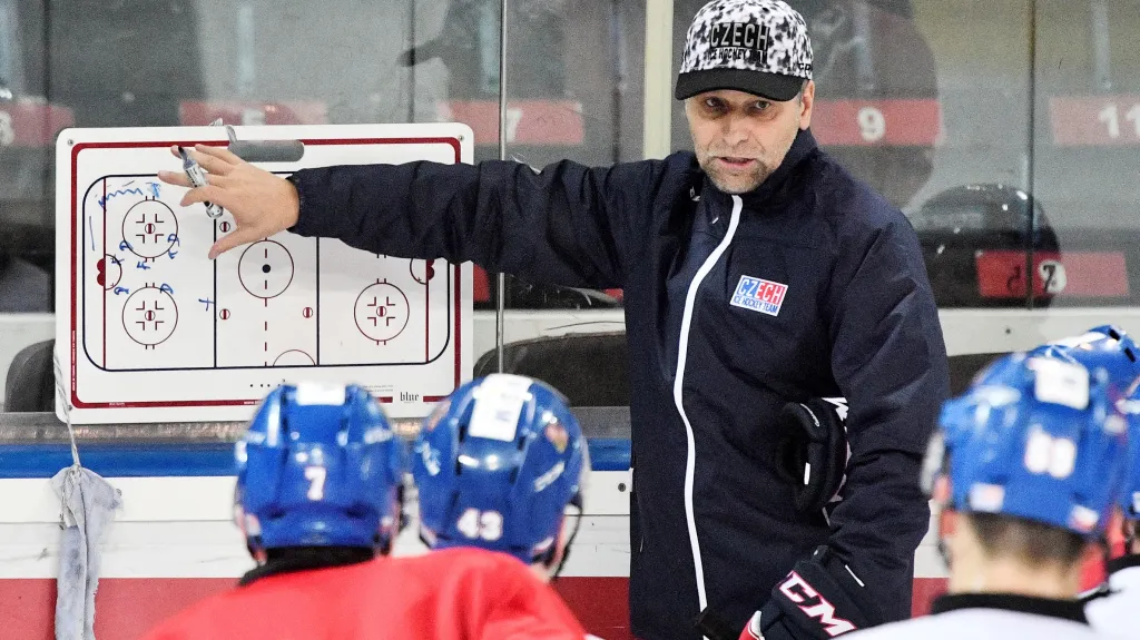 Trénink českého národního týmu 