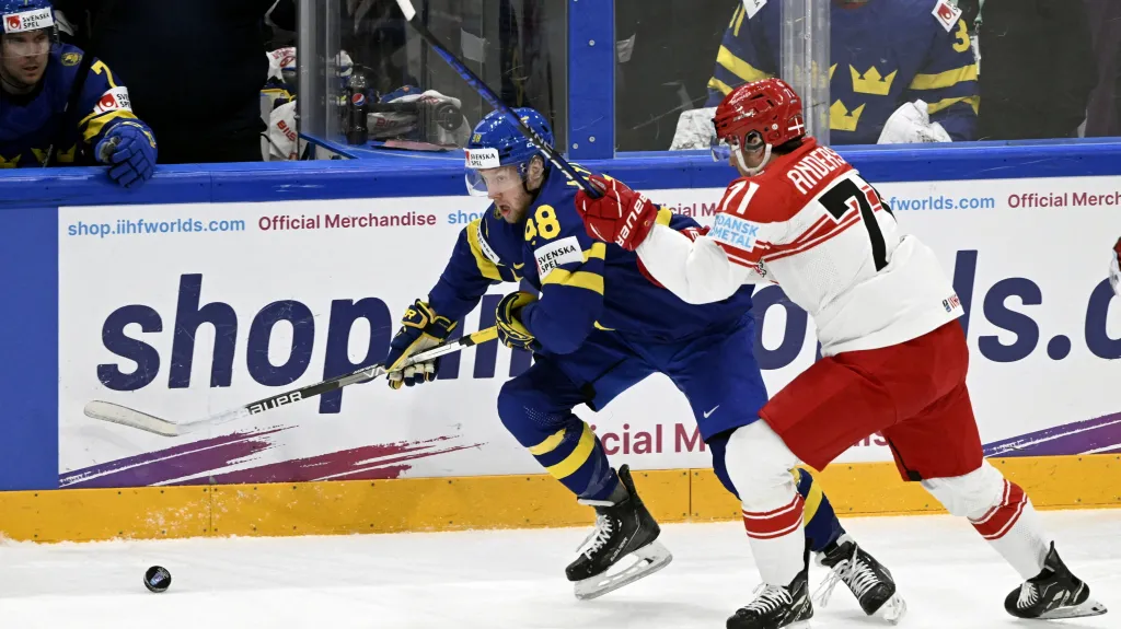 Severský duel Dánska se Švédskem na MS