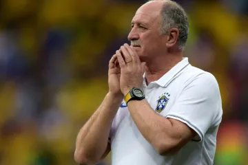 Trenér Brazílie Luiz Felipe Scolari