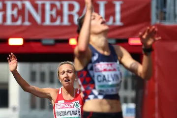 Vrabcová Nývltová v cíli berlínského maratonu