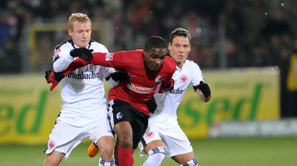 Freiburg a Frankfurt v německé Bundeslize