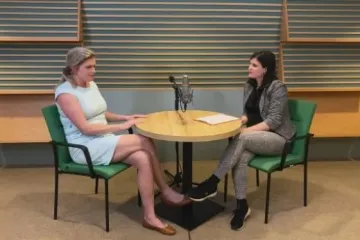 Darina Vymětalíková v podcastu Background ČT24