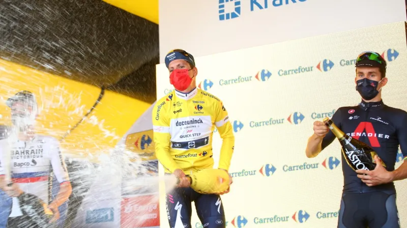 Závěr 7. etapy Kolem Polska a korunování vítěze