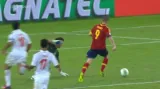 Španělsko - Tahiti: Torresova čtvrtá branka přišla z rychlého kontru - 9:0 (78. min.)
