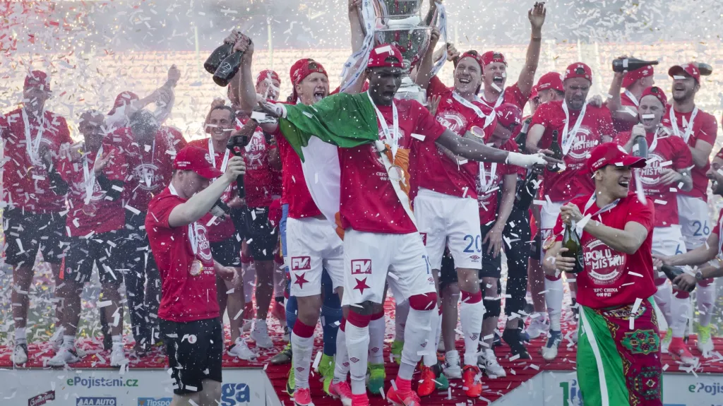 Mistrovské oslavy Slavie