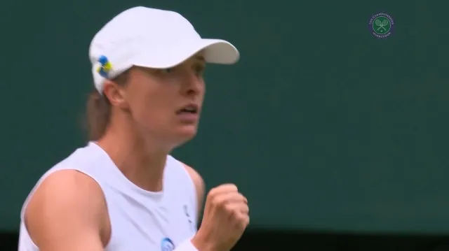Šwiateková je poprvé ve čtvrtfinále Wimbledonu