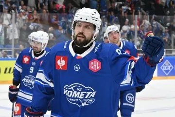 Šimon Stránský z Brna se raduje z gólu