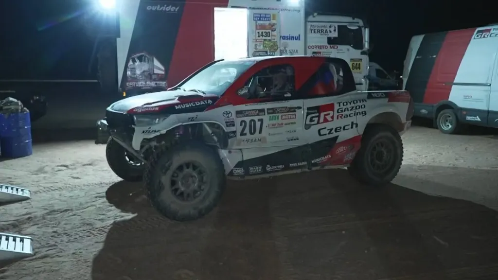 Toyota Hilux Tomáše Ouředníčka