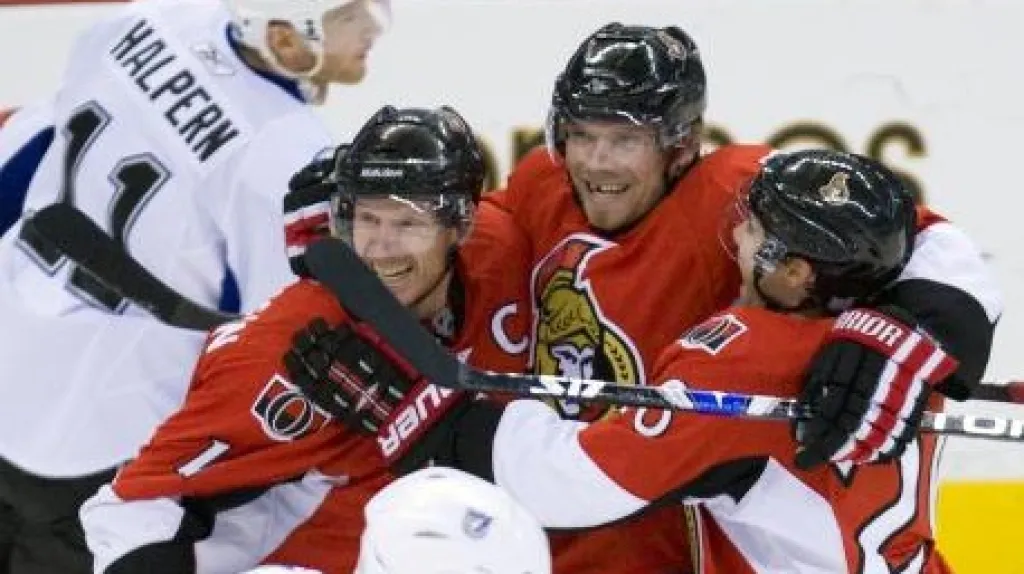 Milan Michálek se spoluhráči