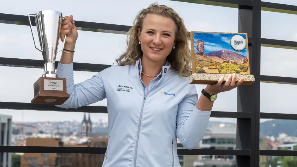 Golfistka Sára Kousková