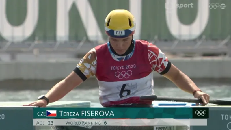 Semifinálová jízda slalomářky Terezy Fišerové