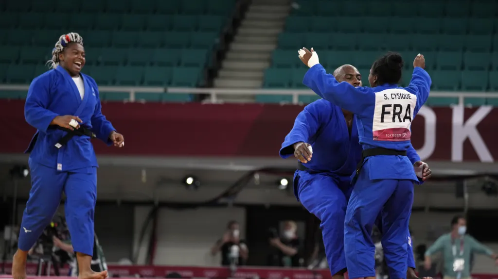 Radost francouzských judistů