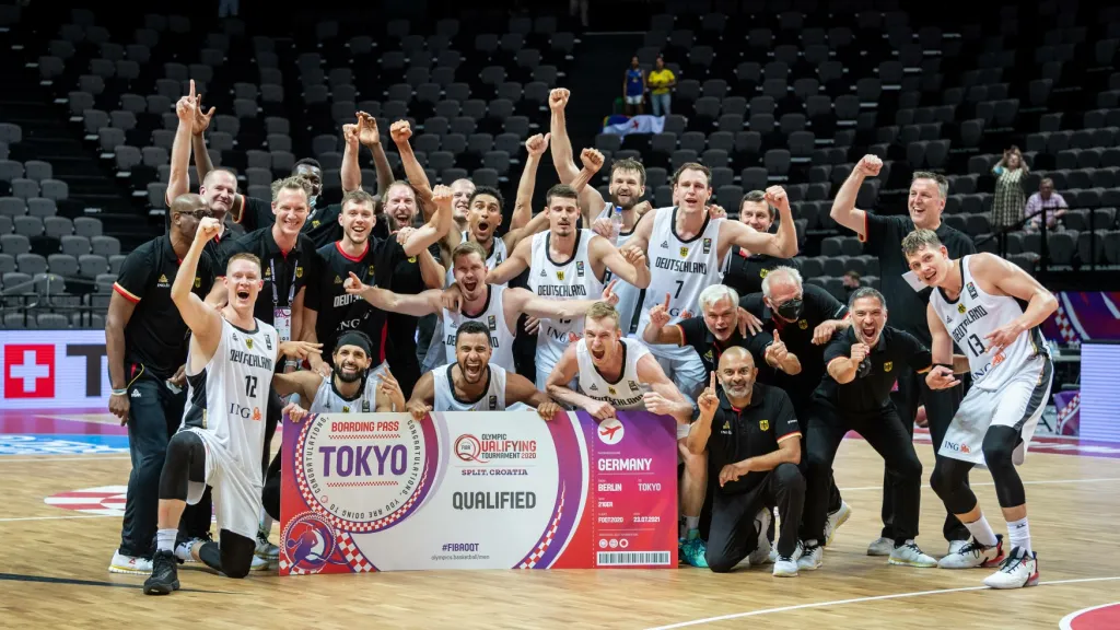 Němci slaví postup do Tokia