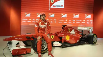 Fernando Alonso s novým ferrari F150